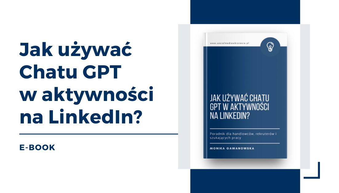 Ebook o zastosowaniu Chatu GPT w aktywności na LinkedIn