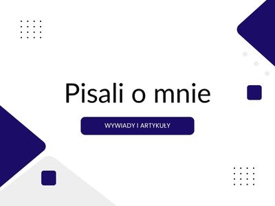 Artykuły i wywiady oraz wzmianki prasowe