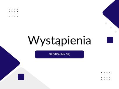 Wystąpienia i prelekcje Moniki Gawanowskiej